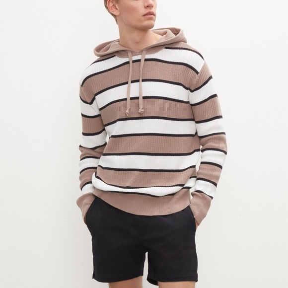 Cotton Long Sleeve Hoodie - New With Tags - NEVER WORN - Grey